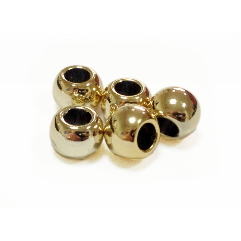 Kostibas 3897-190XJ, Χάντρες, Ακρυλικό, Χρυσό, 300τμχ