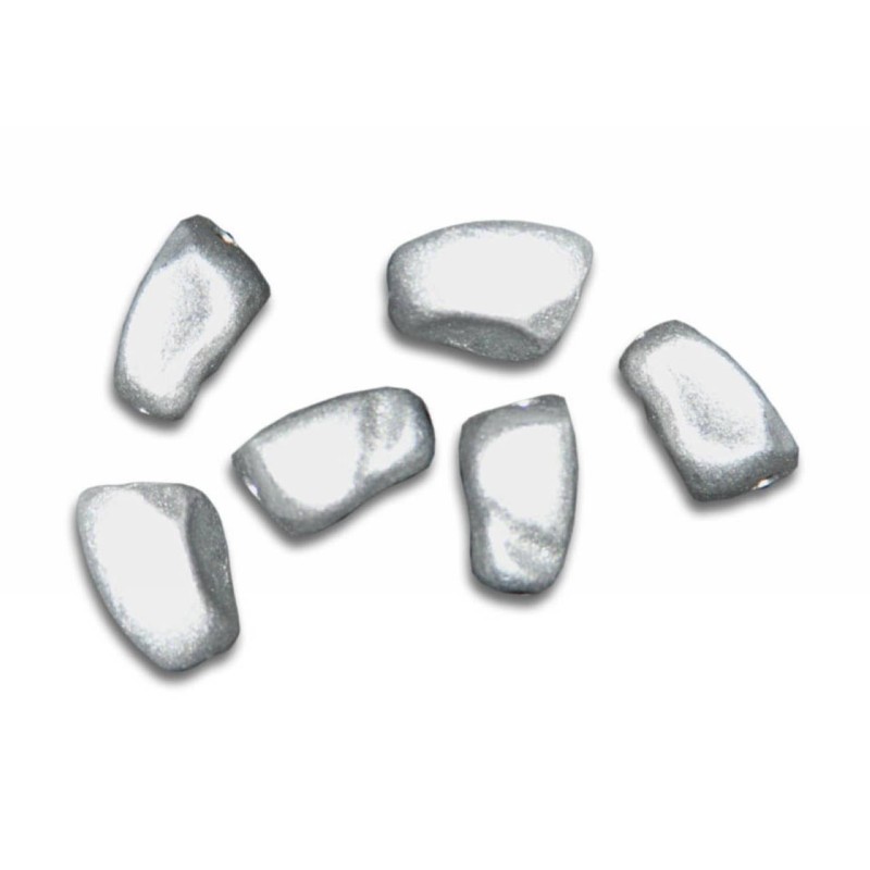 Kostibas 3897-172A, Χάντρες, Ακρυλικό, Ασημί