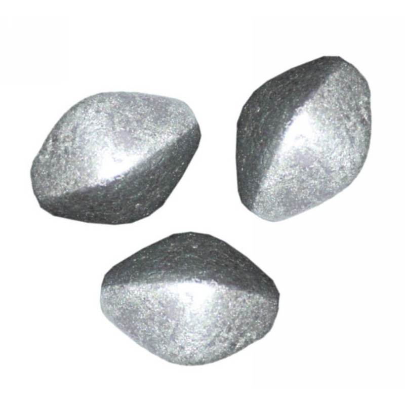 Kostibas 3897-170A, Χάντρες, Ακρυλικό, Ασημί