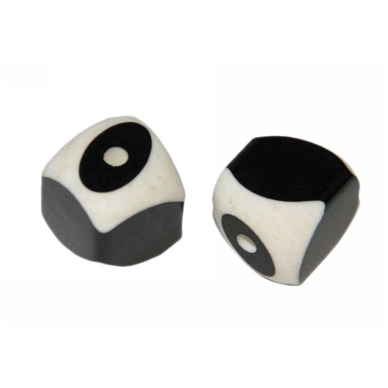 Kostibas 3897-156, Χάντρες, Ακρυλικό, Ασπρόμαυρο