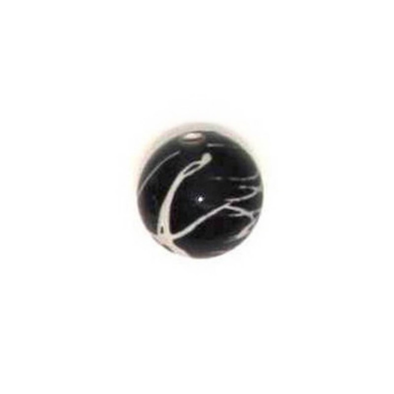 Kostibas 3897-135E, Χάντρες, Ακρυλικό, Ασπρόμαυρο