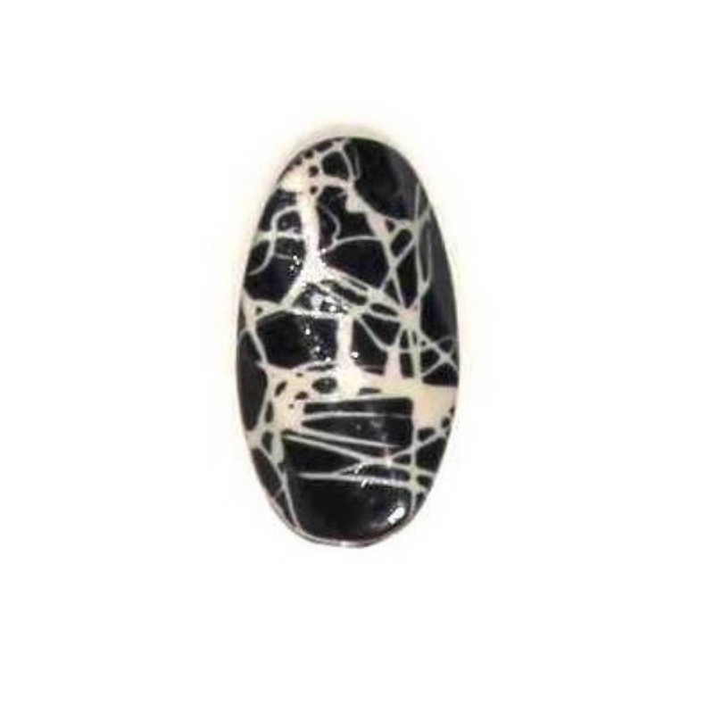 Kostibas 3897-135C, Χάντρες, Ακρυλικό, Ασπρόμαυρο