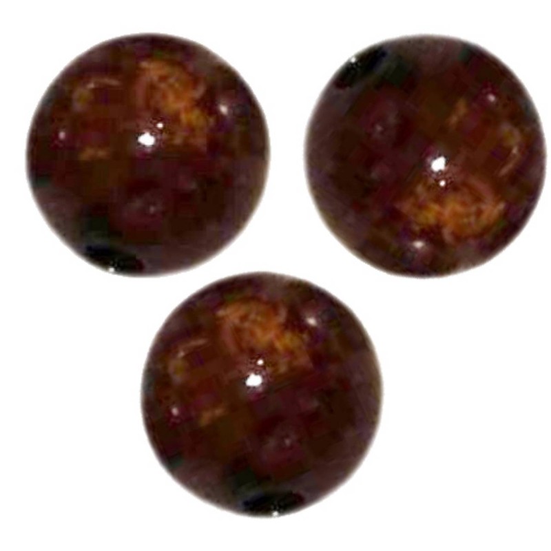 Kostibas 3897-121K, Χάντρες, Ακρυλικό, Καφέ, 60τμχ