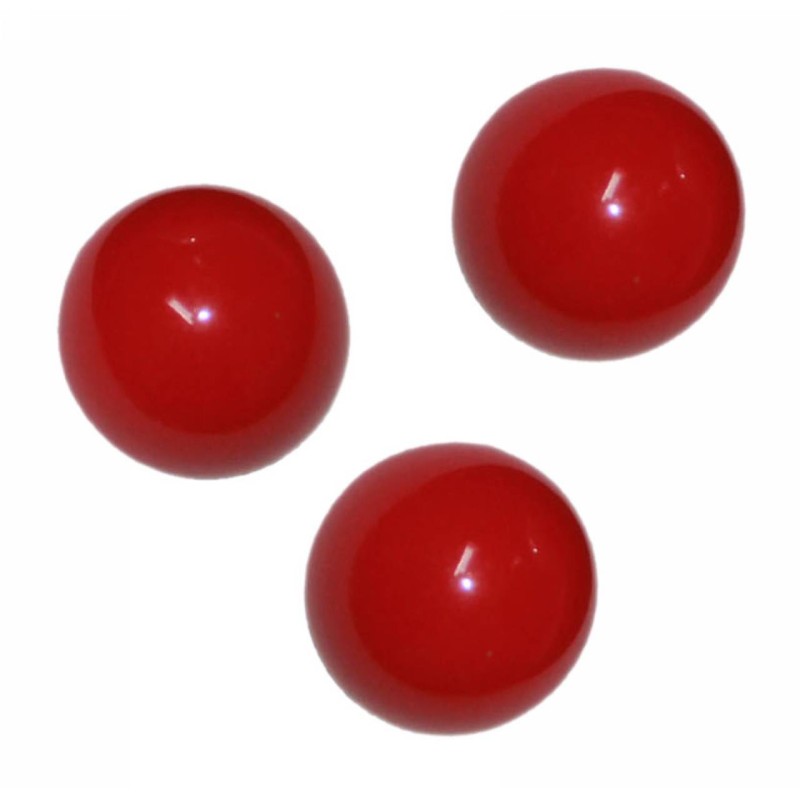 Kostibas 3897-116U, Χάντρες, Ακρυλικό, Κόκκινο, 100τμχ