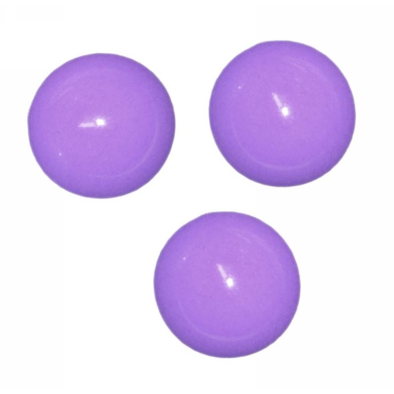 Kostibas 3897-116J, Χάντρες, Ακρυλικό, Μωβ, 100τμχ