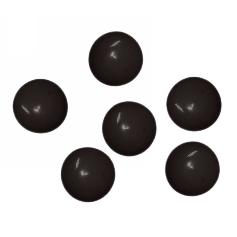 Kostibas 3897-115M, Χάντρες, Ακρυλικό, Μαύρο, 100τμχ