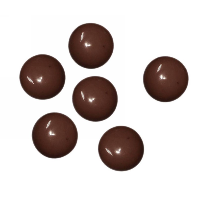 Kostibas 3897-115K, Χάντρες, Ακρυλικό, Καφέ, 100τμχ