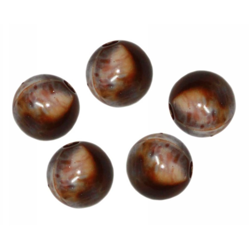 Kostibas 3897-110K, Χάντρες, Ακρυλικό, Καφέ