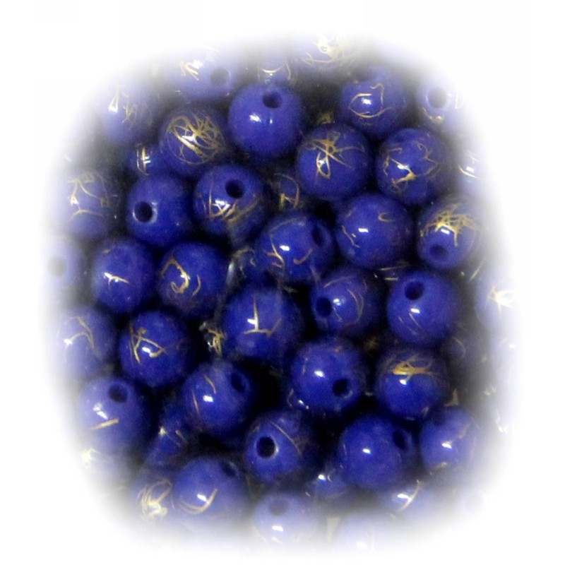 Kostibas 3897-109B, Χάντρες, Ακρυλικό, Μπλε, 850τμχ