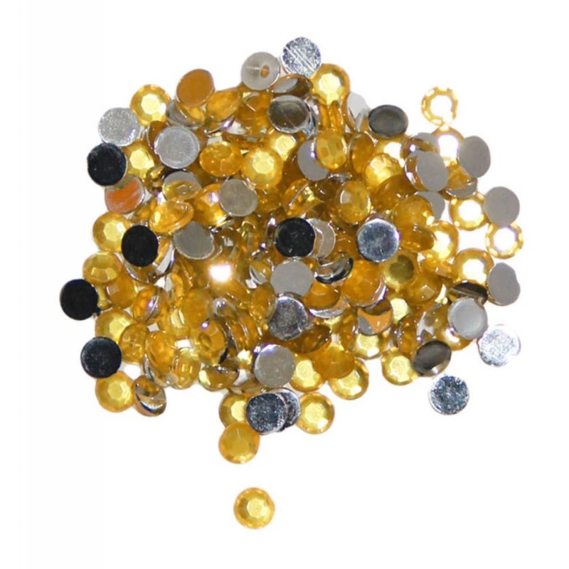 Kostibas 3897-009Y, Χάντρες, Ακρυλικό, Κίτρινο, 10000τμχ