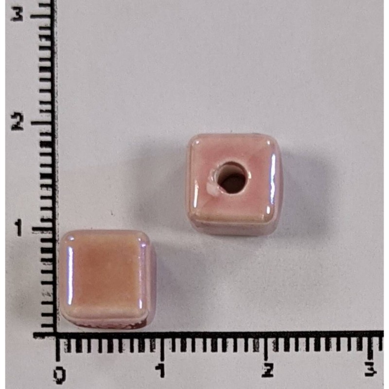 Kostibas 3894-351R, Χάντρες, Κεραμικό, Ροζ, 50τμχ