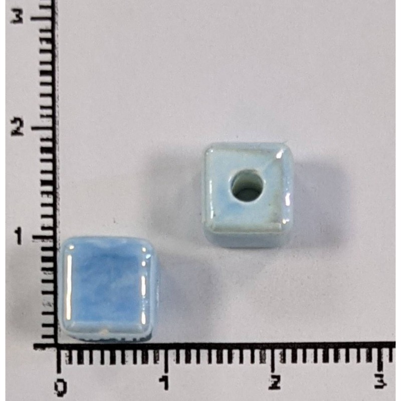 Kostibas 3894-351C, Χάντρες, Κεραμικό, Γαλάζιο, 50τμχ