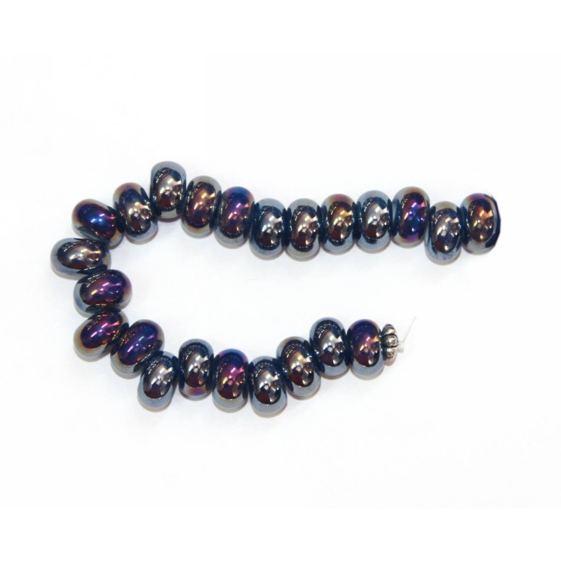 Kostibas 3894-325B, Χάντρες, Κεραμικό, Μπλε, 34τμχ