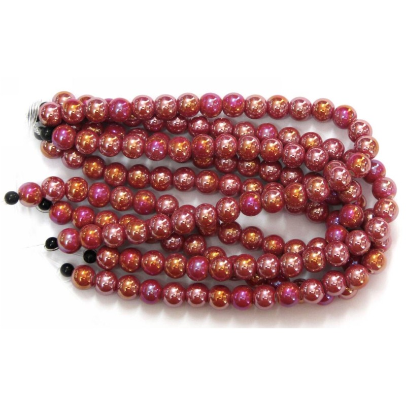 Kostibas 3894-312U, Χάντρες, Κεραμικό, Κόκκινο, 26τμχ