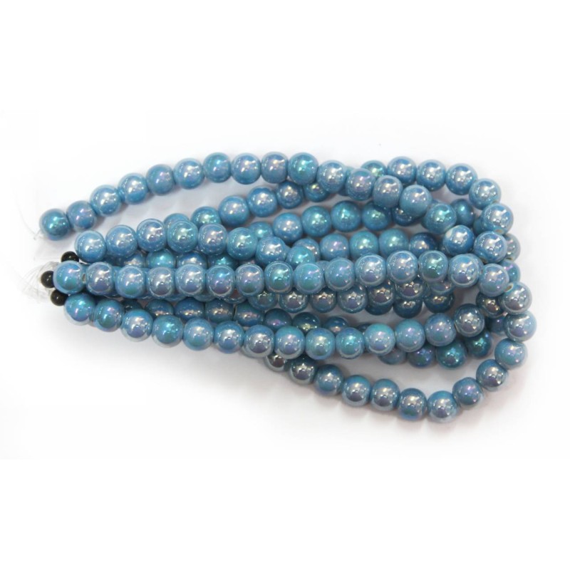 Kostibas 3894-312C, Χάντρες, Κεραμικό, Μπλε, 26τμχ