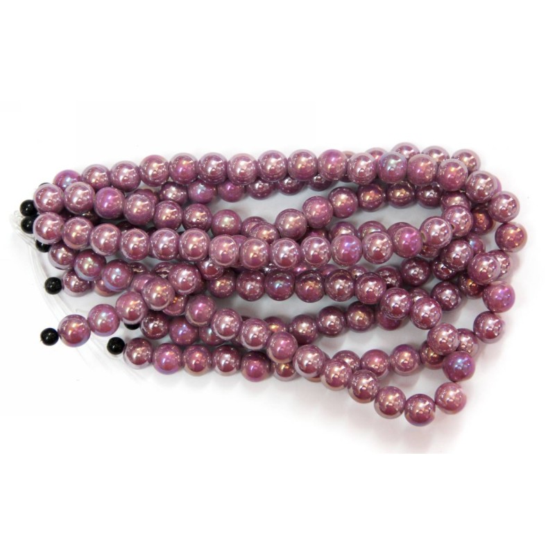 Kostibas 3894-310J, Χάντρες, Κεραμικό, Μωβ, 30τμχ