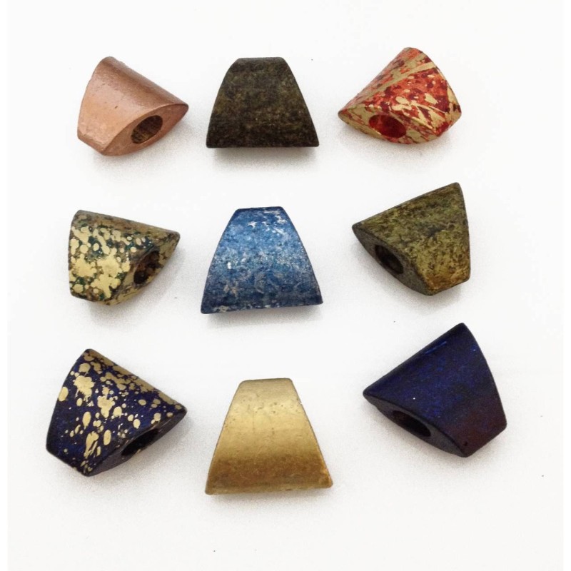 Kostibas 3894-201A, Χάντρες, Κεραμικό, Πολύχρωμο, 6τμχ