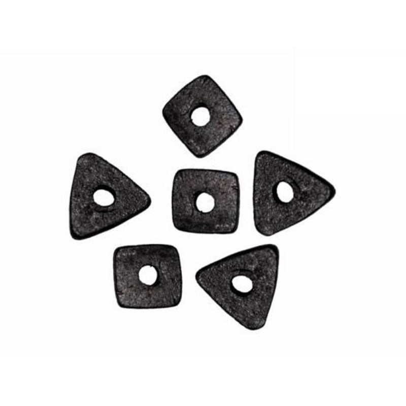 Kostibas 3894-013M, Χάντρες, Κεραμικό, Μαύρο