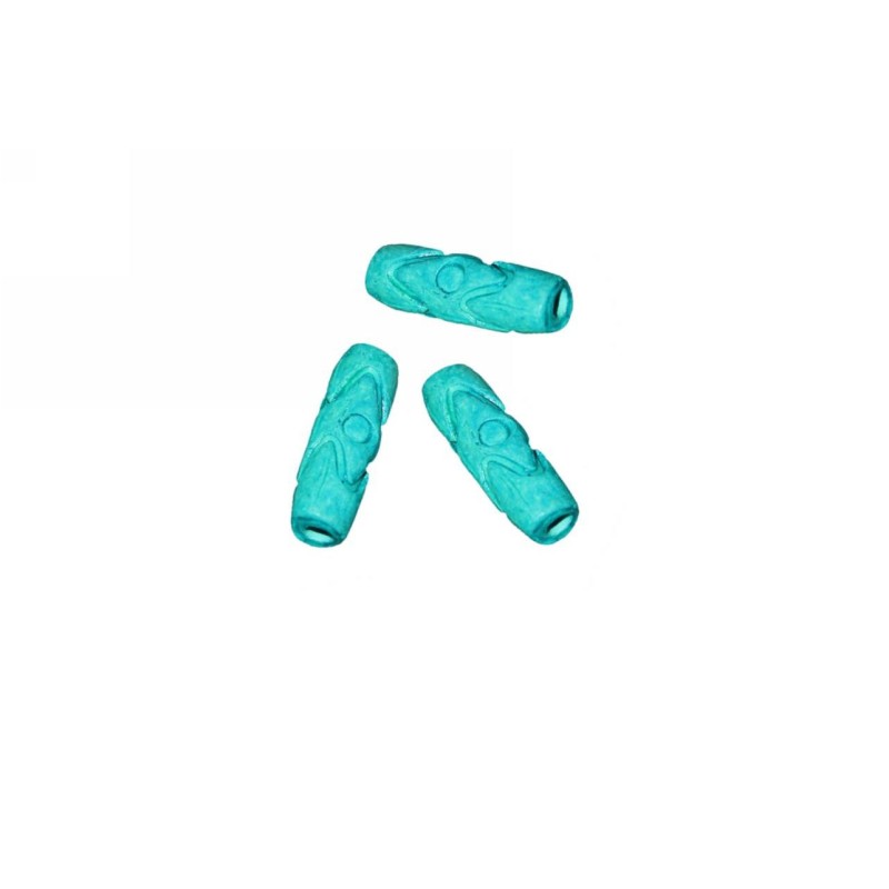 Kostibas 3894-010T, Χάντρες, Κεραμικό, Τιρκουάζ