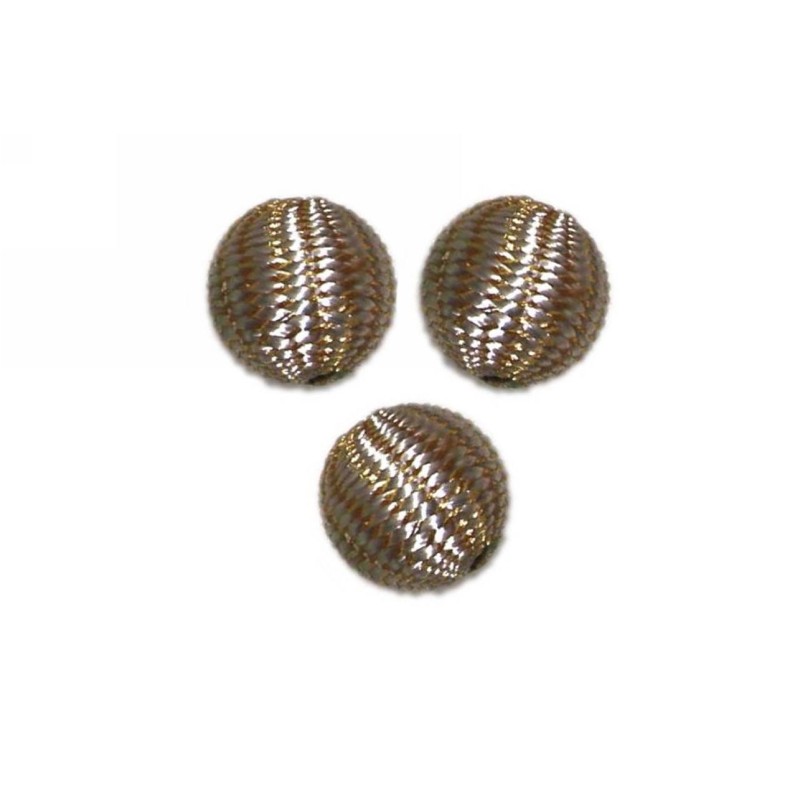 Kostibas 3870-102E, Χάντρες, Πλεκτό, Εκρού, 25τμχ