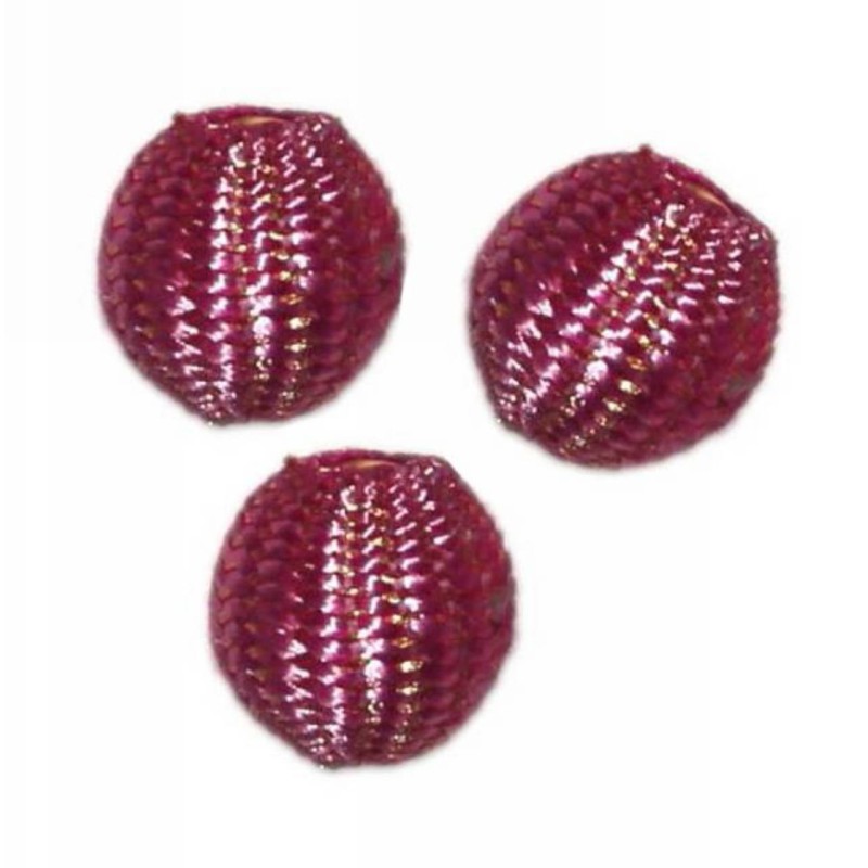 Kostibas 3870-101R, Χάντρες, Πλεκτό, Ροζ, 25τμχ