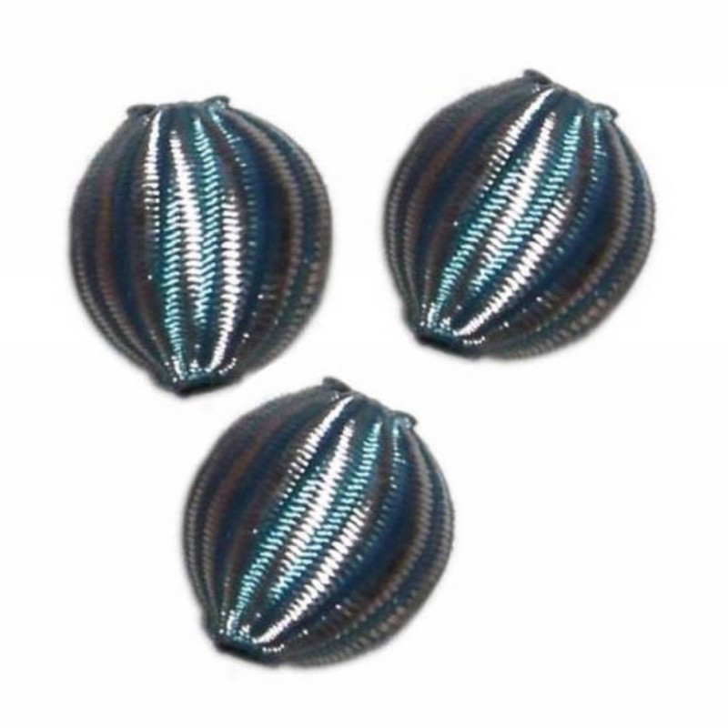 Kostibas 3870-101C, Χάντρες, Πλεκτό, Γαλάζιο, 25τμχ