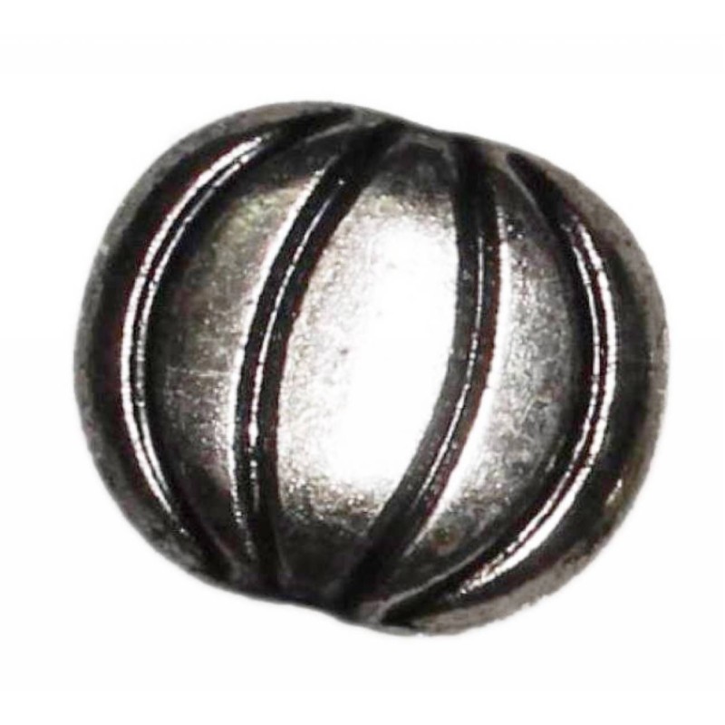 Kostibas 3843-020A, Χάντρες, Πλαστικό, Ασημί