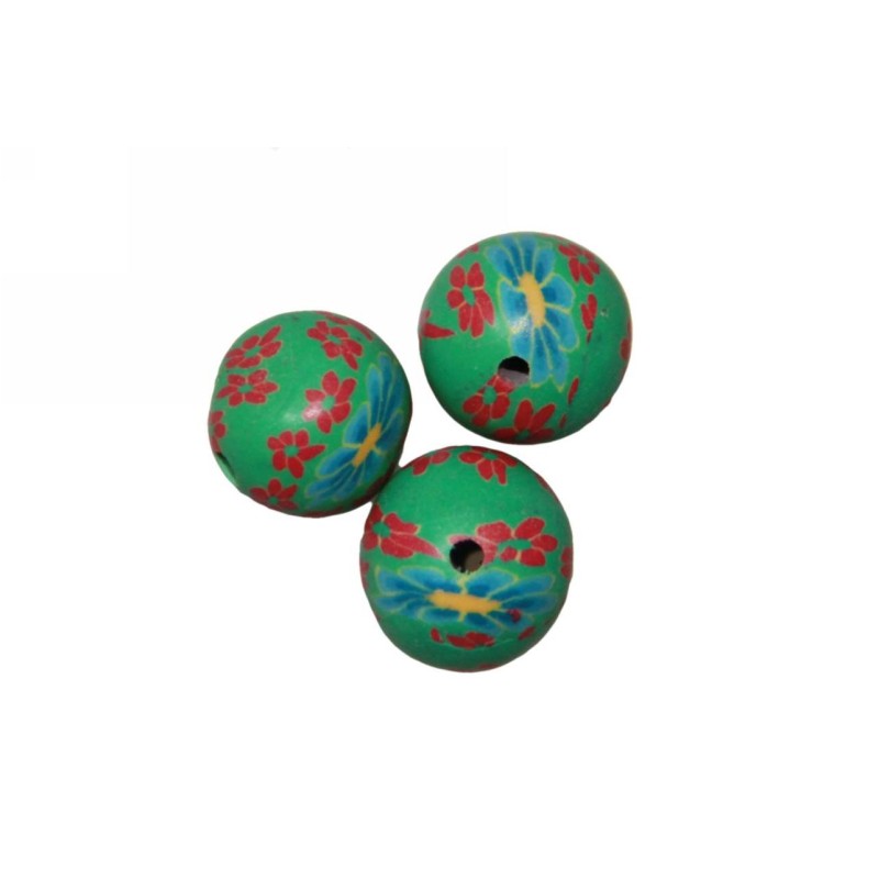 Kostibas 3842-104P, Χάντρες, Φίμο, Πράσινο 