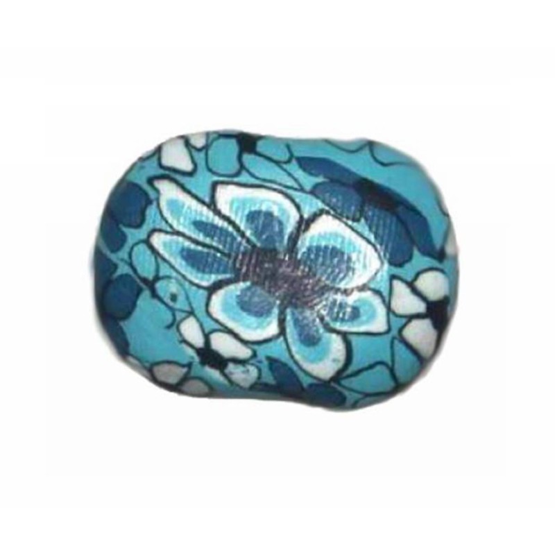 Kostibas 3842-103T1, Χάντρες, Φίμο, Τιρκουάζ