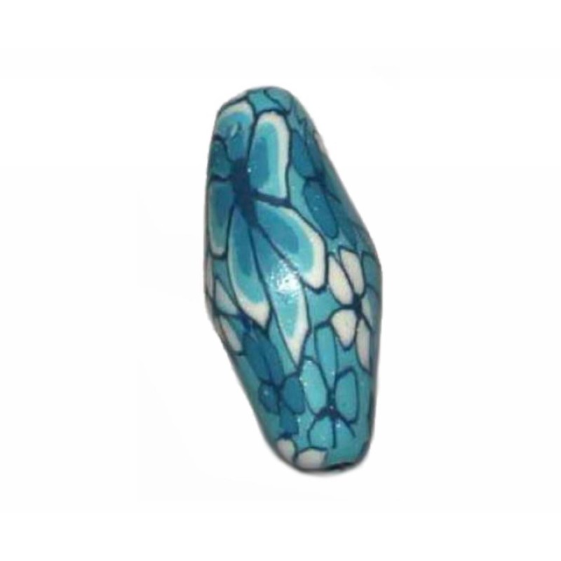 Kostibas 3842-103T, Χάντρες, Φίμο, Τιρκουάζ