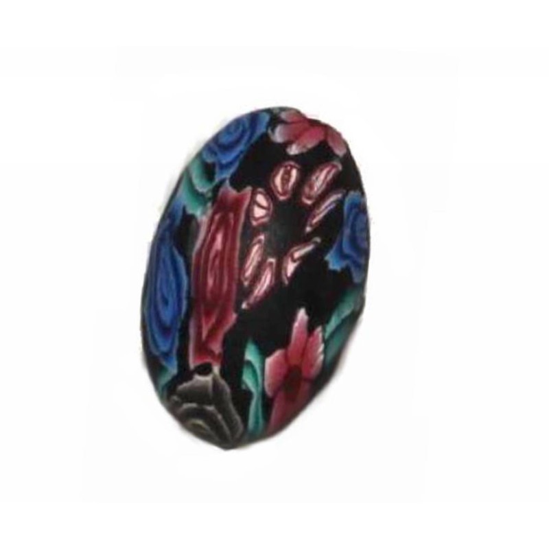 Kostibas 3842-103M, Χάντρες, Φίμο, Μαύρο