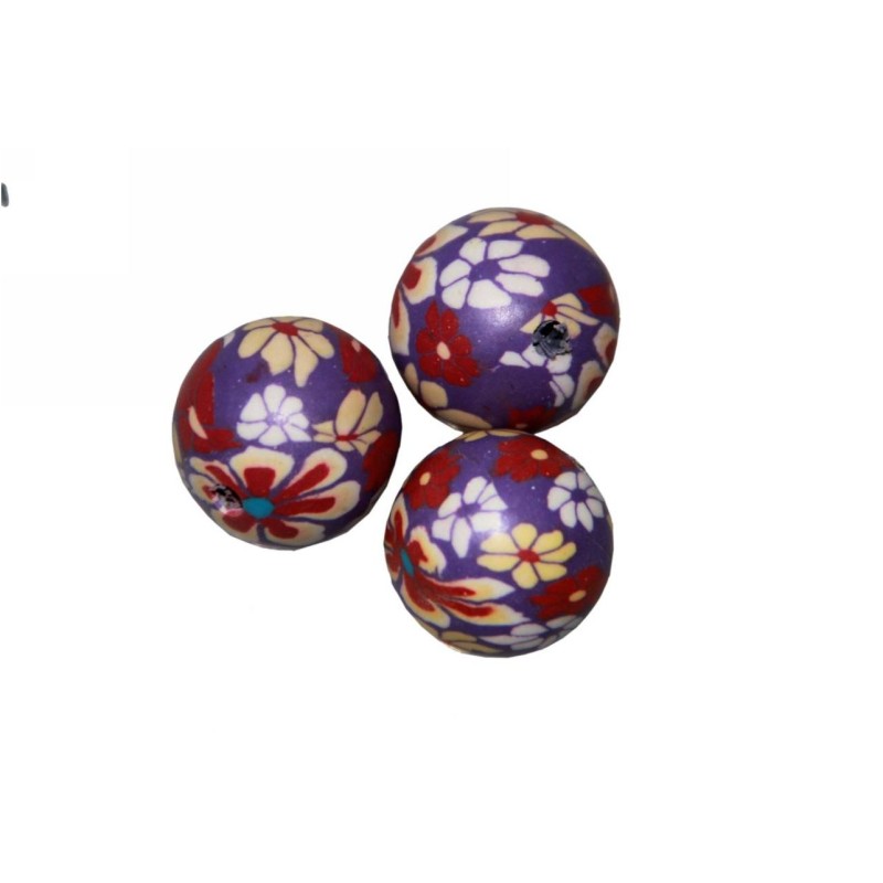 Kostibas 3842-101J, Χάντρες, Φίμο, Μωβ