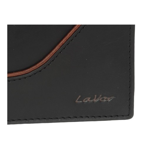 Lavor 1-5648Ν, Πορτοφόλι, Δερμάτινο, Μαύρο
