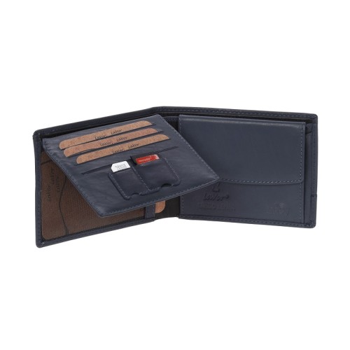Lavor 1-5648Ν, Πορτοφόλι, Δερμάτινο, Μπλε