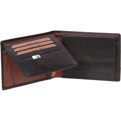 Lavor 1-5648Ν, Πορτοφόλι, Δερμάτινο, Καφέ