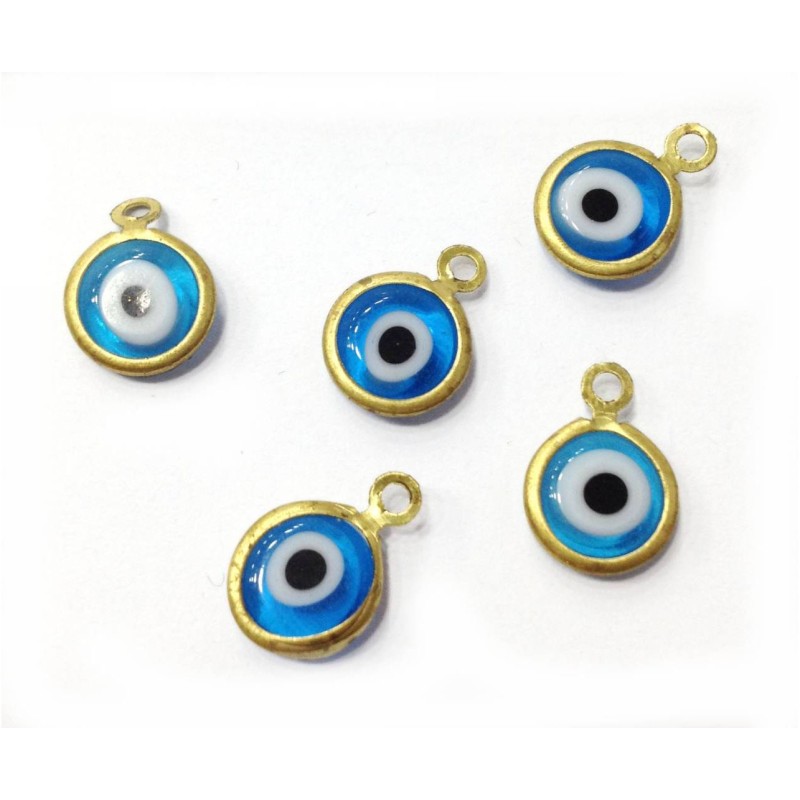 Kostibas 3829-022HT, Χάντρες, Γυαλί, Τιρκουάζ, 50τμχ