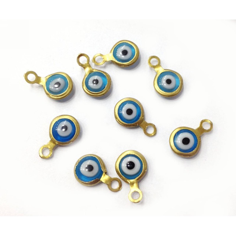 Kostibas 3829-022FT, Χάντρες, Γυαλί, Τιρκουάζ, 50τμχ