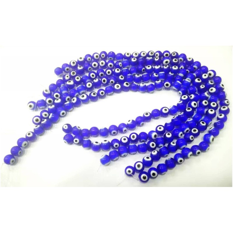 Kostibas 3829-021JB, Χάντρες, Γυαλί, Μπλε, 38τμχ