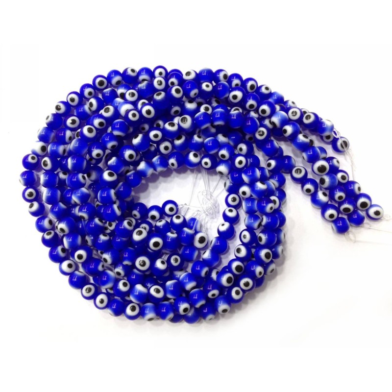 Kostibas 3829-021FB, Χάντρες, Γυαλί, Μπλε, 65τμχ