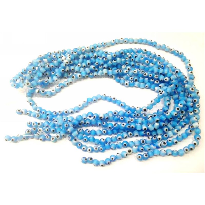 Kostibas 3829-021DT, Χάντρες, Γυαλί, Τιρκουάζ, 98τμχ