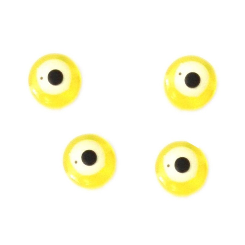 Kostibas 3829-018Y, Χάντρες, Ακρυλικό, Κίτρινο, 500τμχ