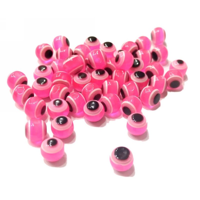 Kostibas 3829-011F, Χάντρες, Ακρυλικό, Φούξια, 500τμχ