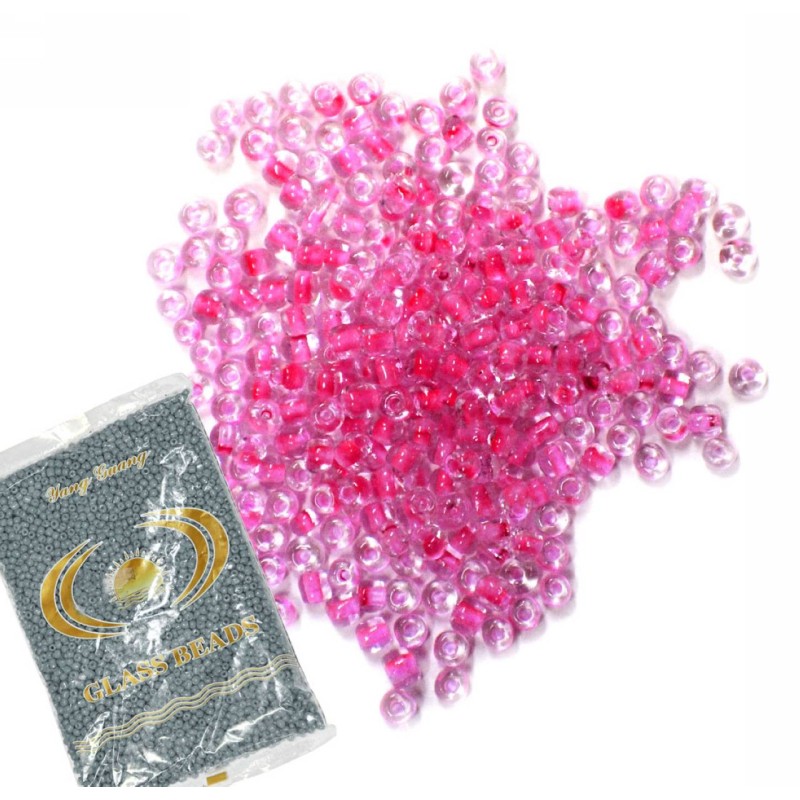 Kostibas 3828-213F, Χάντρες, Γυαλί, Φούξια