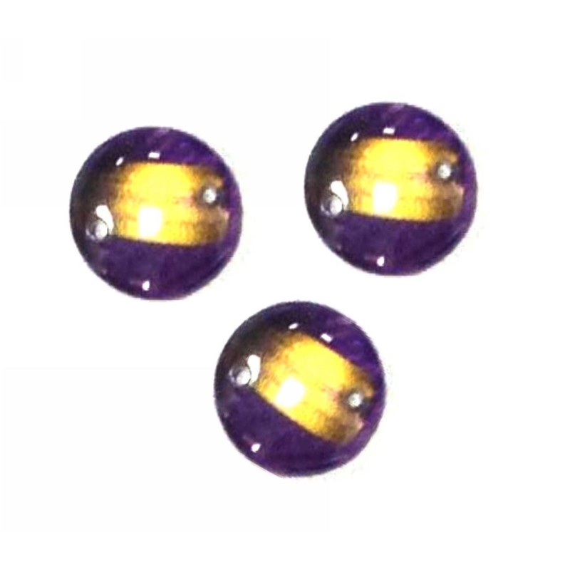 Kostibas 3828-027J, Χάντρες, Γυαλί, Μωβ, 25τμχ