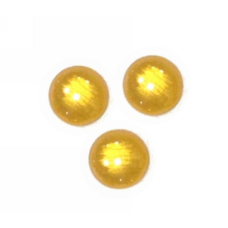 Kostibas 3828-026Y, Χάντρες, Γυαλί, Κίτρινο, 25τμχ