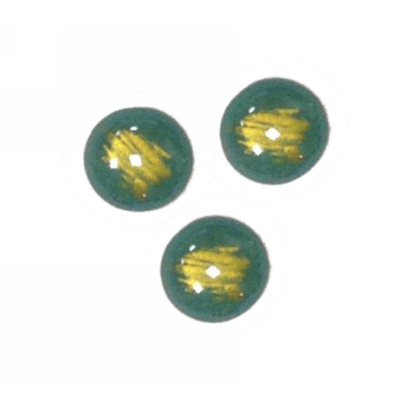 Kostibas 3828-026T, Χάντρες, Γυαλί, Τιρκουάζ, 25τμχ