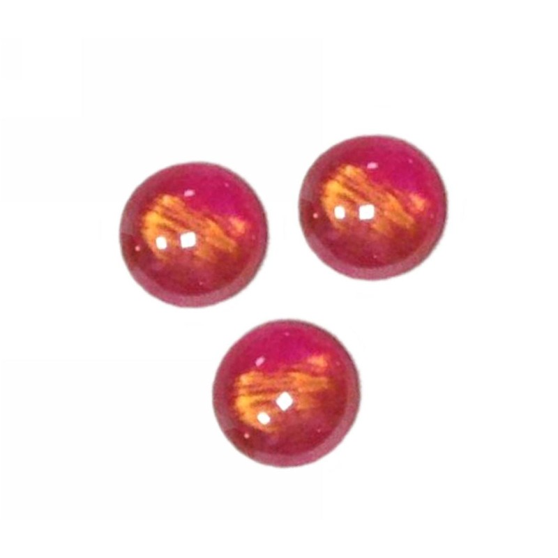 Kostibas 3828-026F, Χάντρες, Γυαλί, Φούξια, 25τμχ