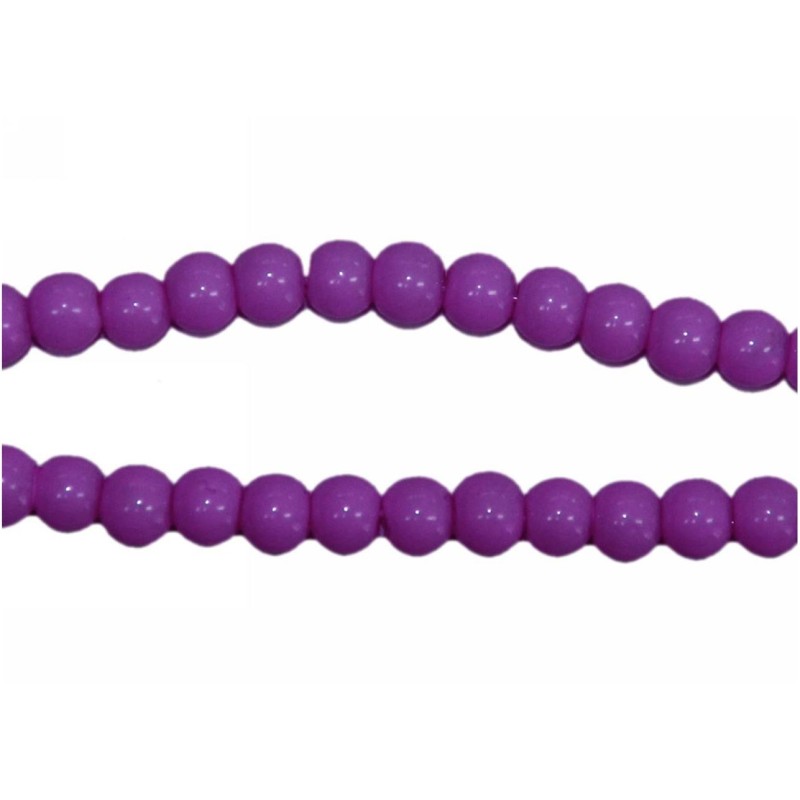 Kostibas 3828-010JJ, Χάντρες, Γυαλί, Μωβ, 85τμχ