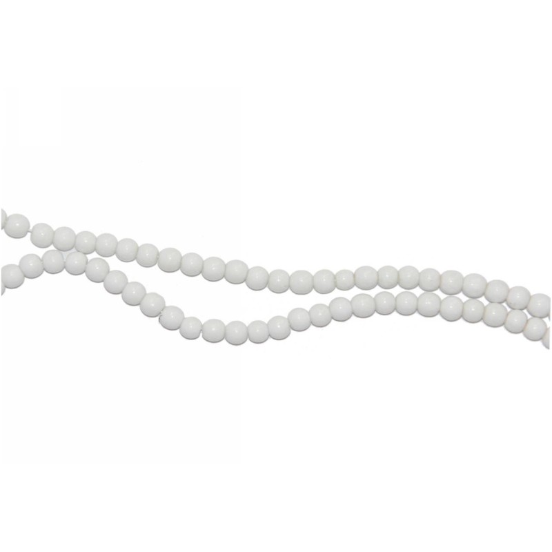 Kostibas 3828-010DL, Χάντρες, Γυαλί, Λευκό, 210τμχ