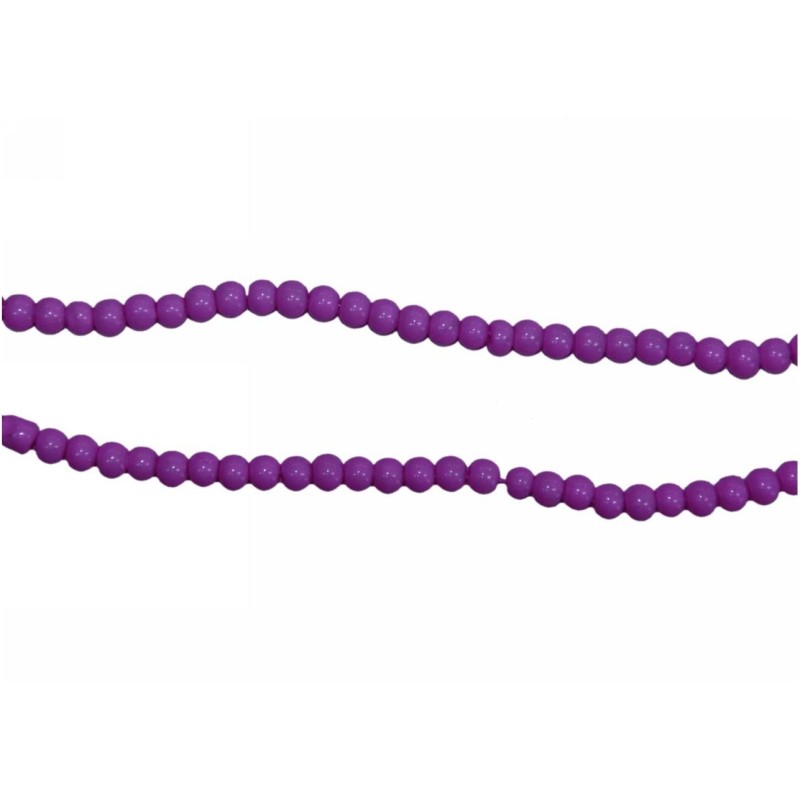 Kostibas 3828-010DJ, Χάντρες, Γυαλί, Μωβ, 210τμχ